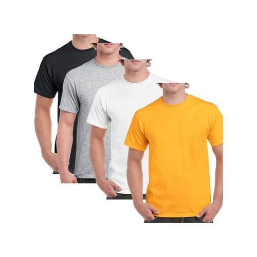 4-In-1 Plain Unisex T-shirts Combo